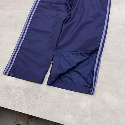 Navy loose Adidas trackies S