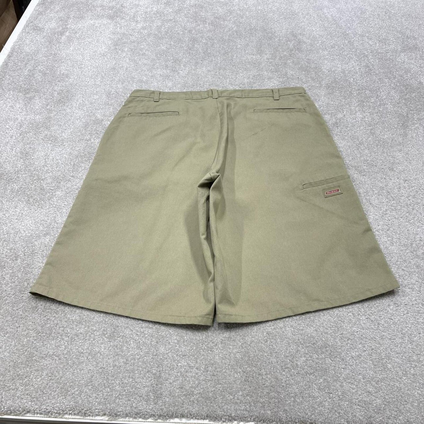Dickies extra baggy carpenter shorts khaki Twill chino skater style shorts wide long leg