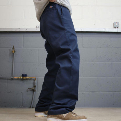 Y2k Dickies 874 work pants navy Loose twill chino skate style trousers