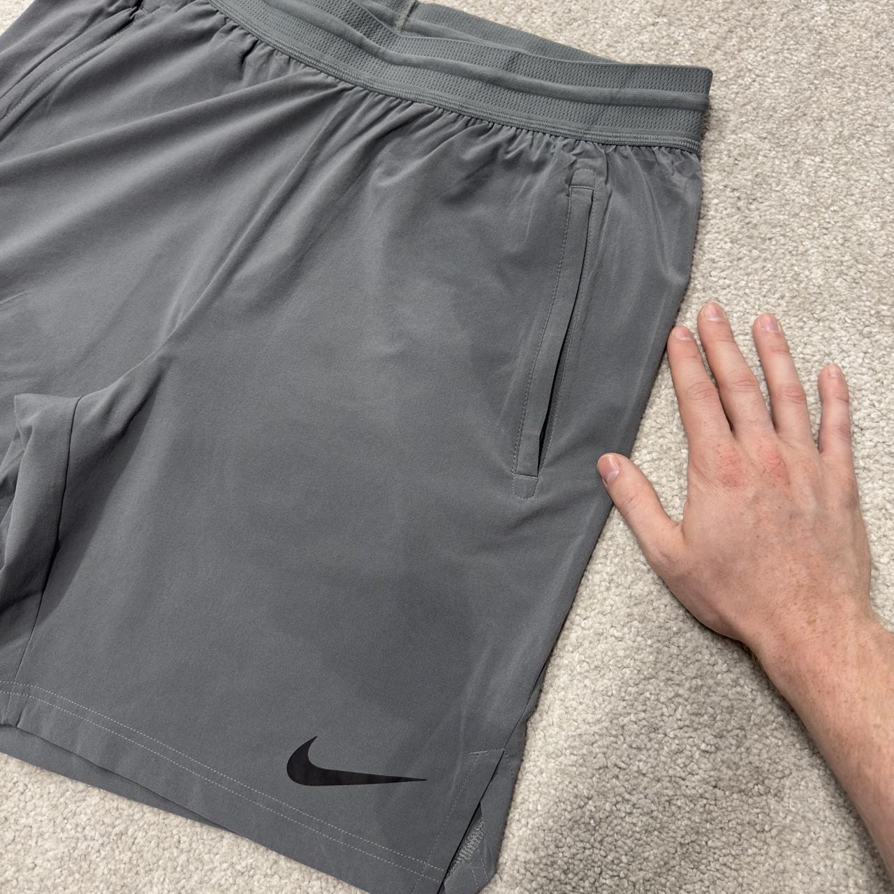 Nike sports shorts y2k loose grey Dri-Fit comfy floaty summer gym shorts