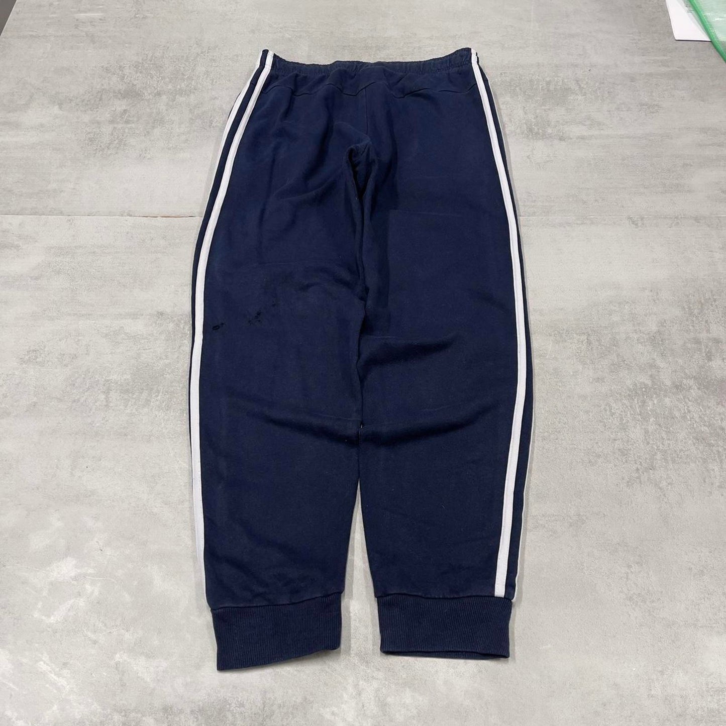 Y2k navy Adidas joggers M