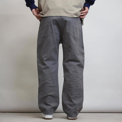 Dickies carpenter jeans W42 L30 Grey cargo skater trousers with patch logo