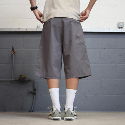 Baggy grey Dickies carpenter shorts W38