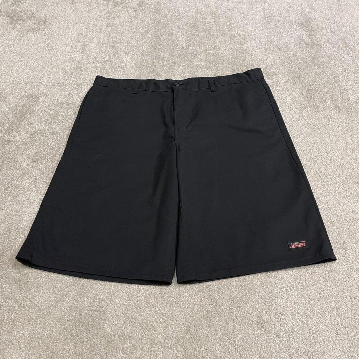 Dickies baggy chino shorts carpenter black Chino style skater shorts long wide leg festival