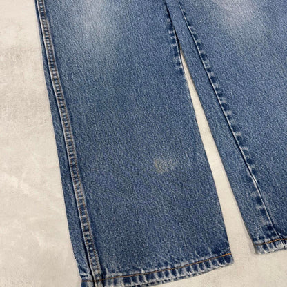 Dickies jeans W38L30 loose blue denim 90s style skater style jeans