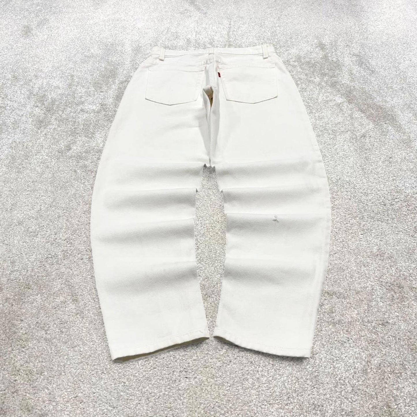 90s Levis 550 tapered jeans size 11 women's y2k 00s style tapered leg relaxed fit