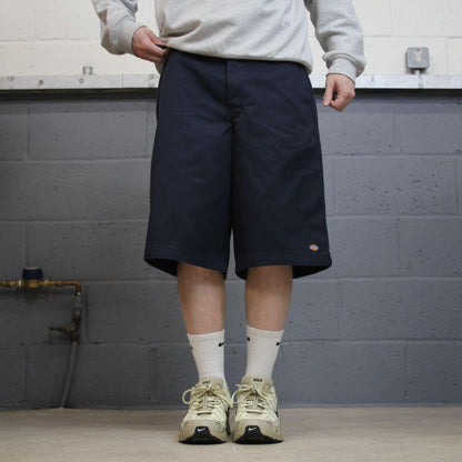 Dickies baggy carpenter shorts navy Twill chino skater style shorts wide long leg