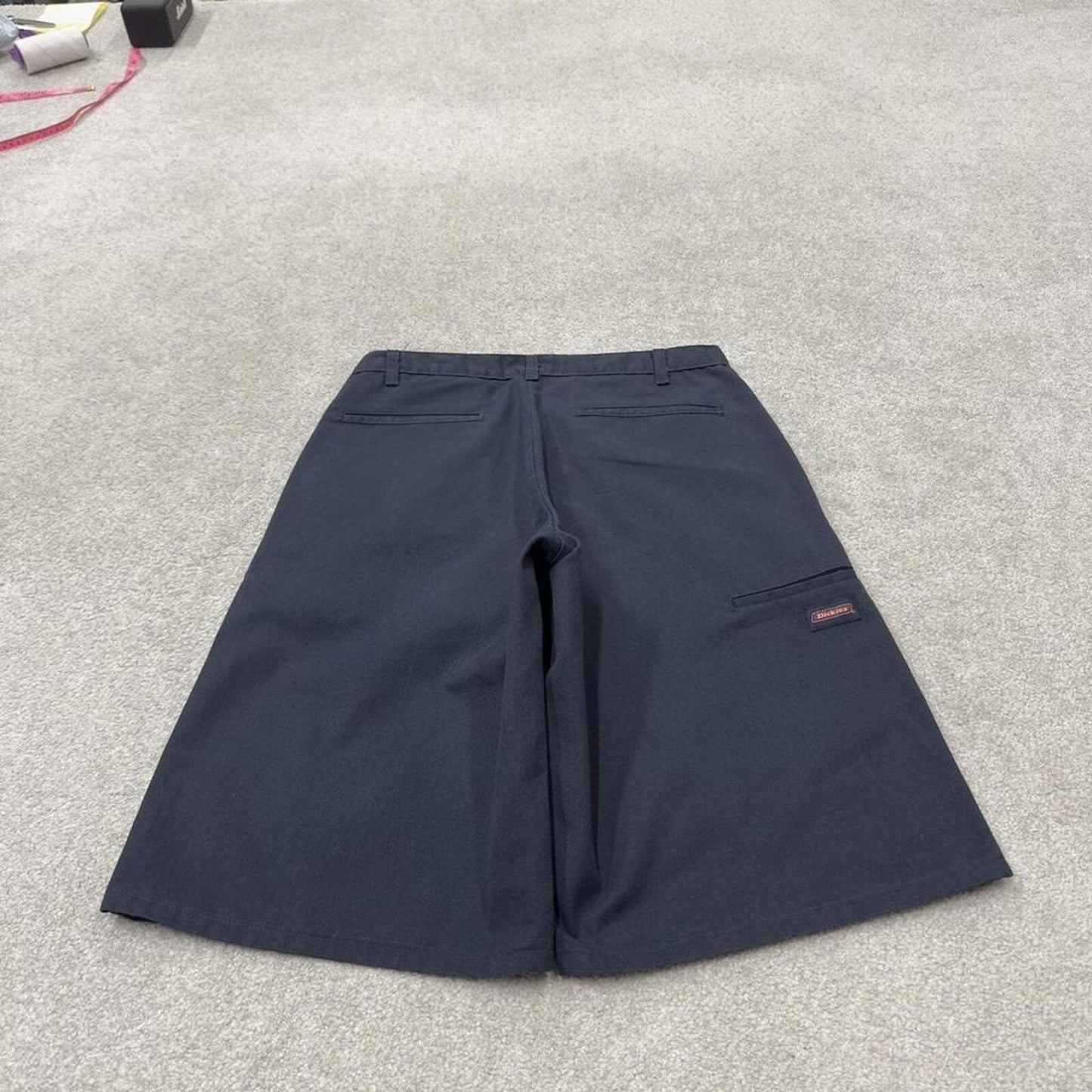 Dickies carpenter shorts long leg khaki Twill chino skater style shorts loose long leg