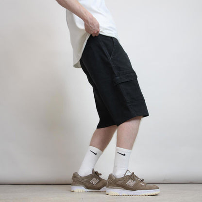 Mens black Wrangler cargo shorts W32