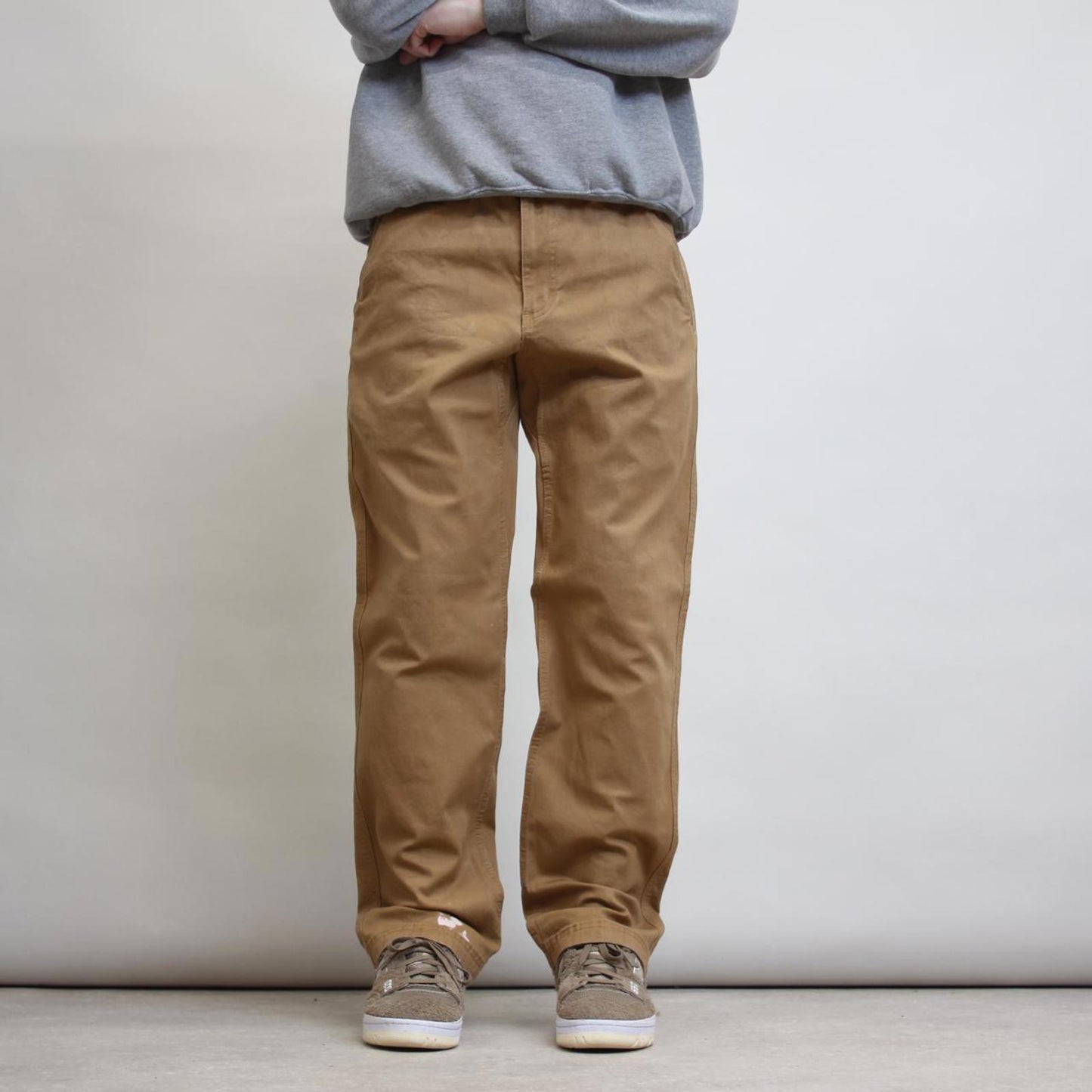 Tan Duluth trading carpenter jeans W36L32 slim fit cargo skater style pants