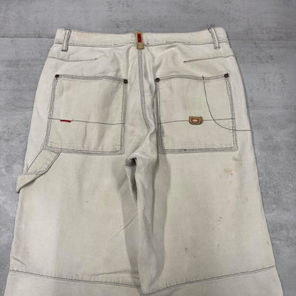 Ecko unltd corduroy carpenter pants W32 L30 Beige loose y2k cord skate trousers
