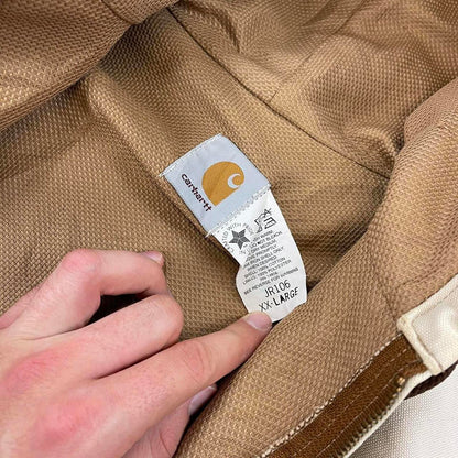 Vintage hooded Carhartt active jacket XL