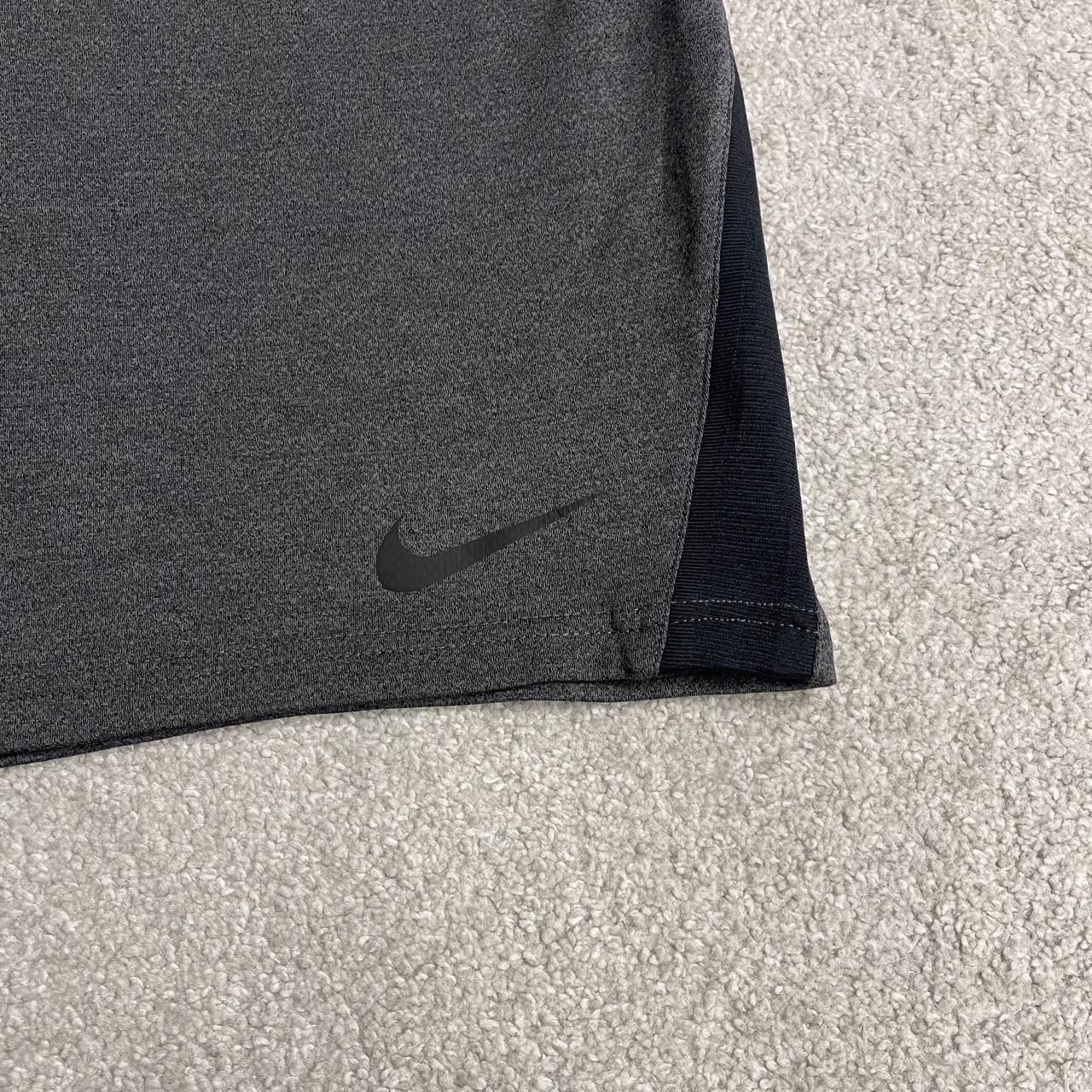 Nike sports shorts y2k loose grey Dri-Fit floaty summer gym shorts
