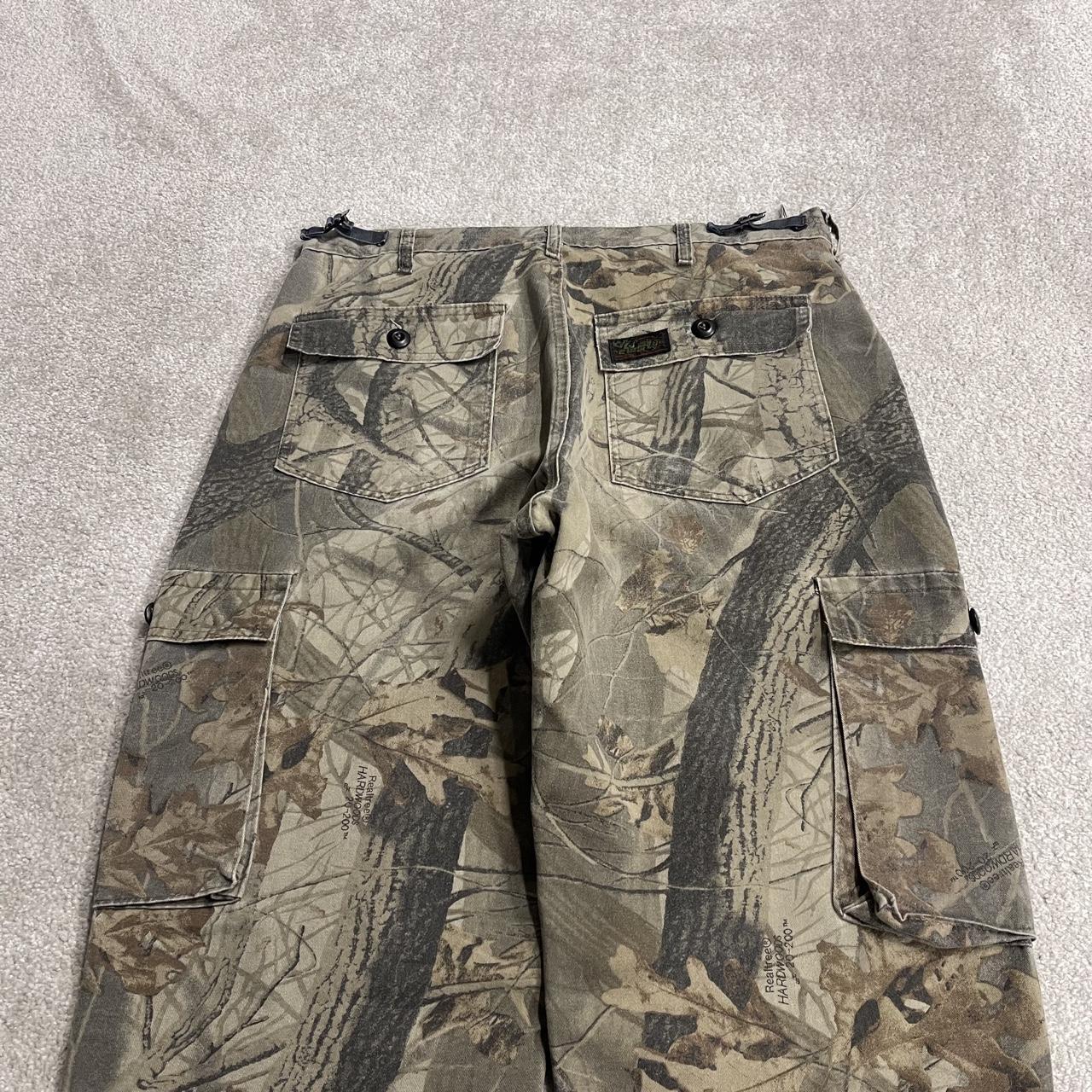 Realtree Liberty baggy camo cargo pants khaki Loose camouflage Y2K hunting utility trousers