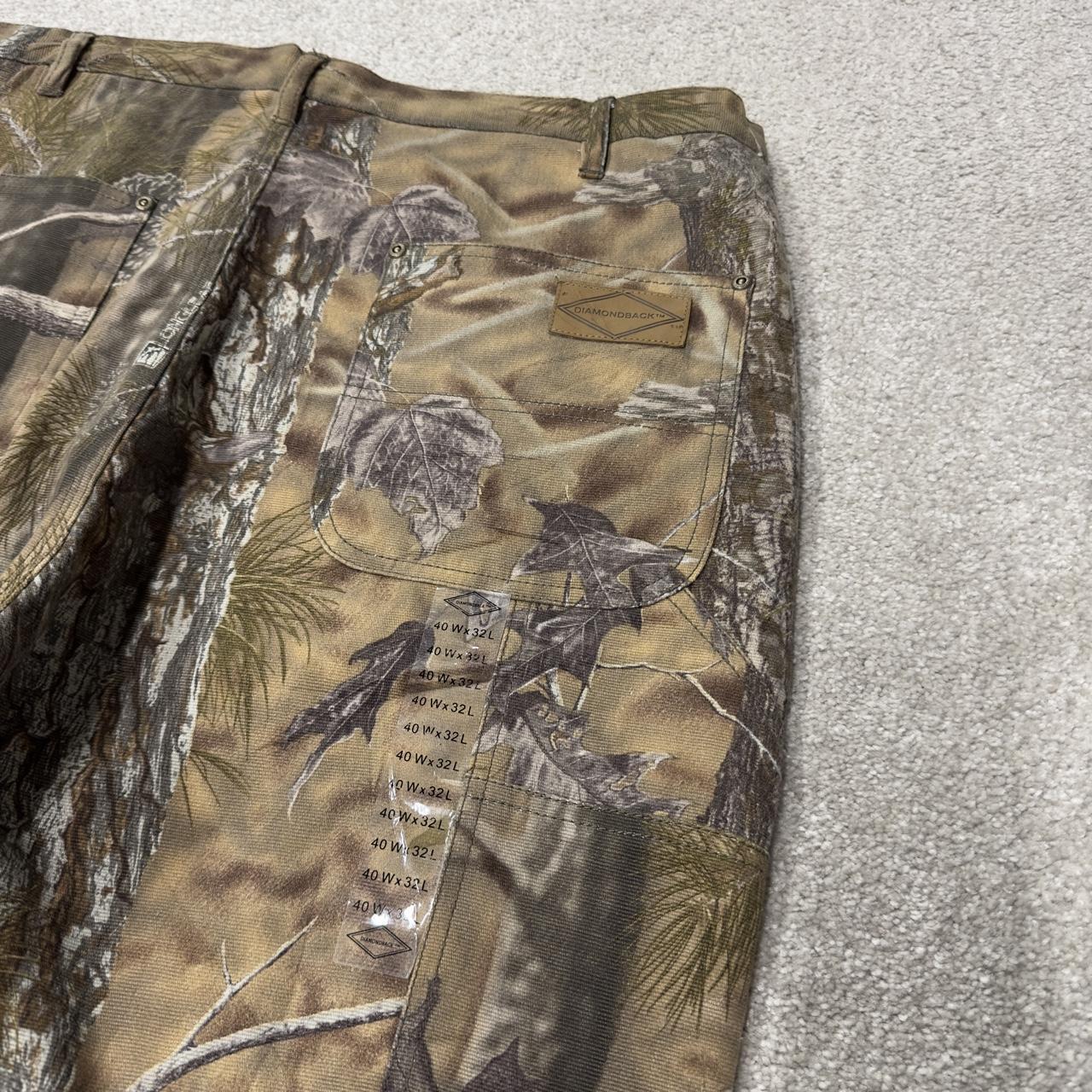 Y2K camo carpenter workwear jeans khaki outdoors hunting utility trousers