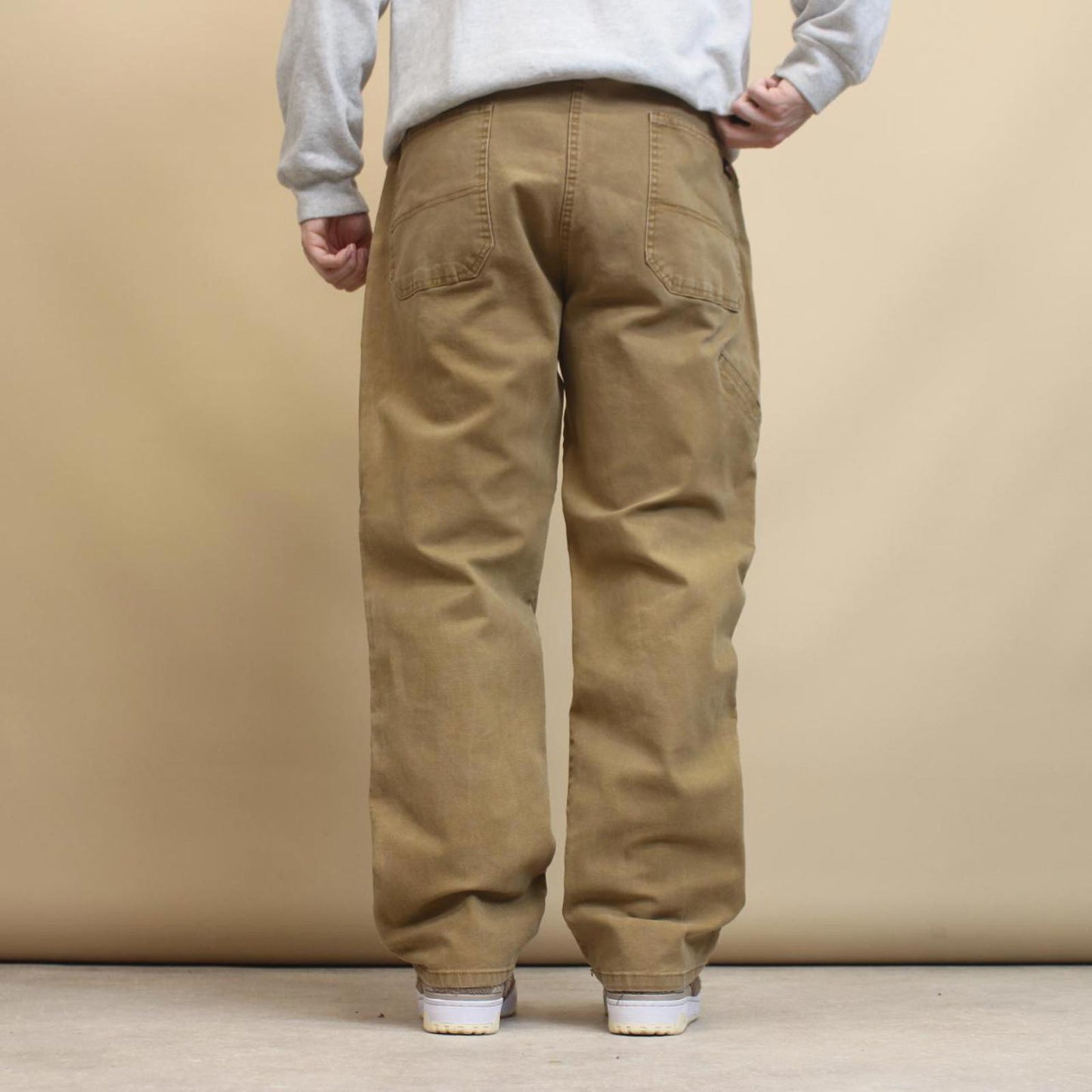 Tan Dickies carpenter jeans W38 L30 loose 90s style skater cargos