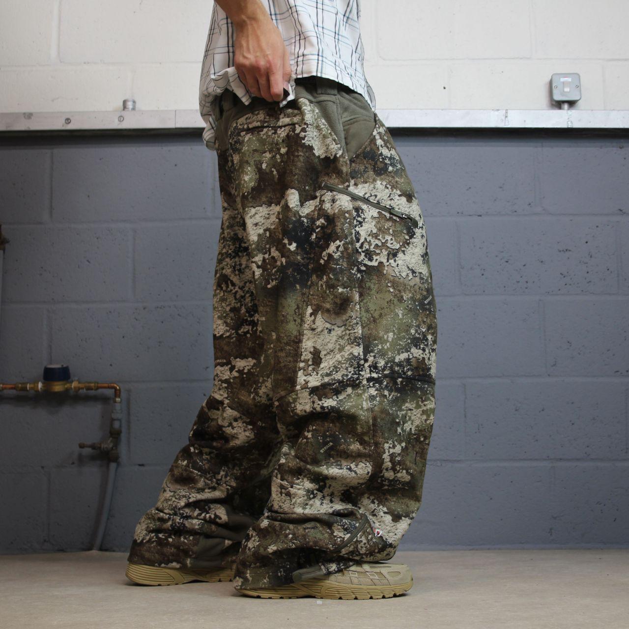 Vintage Red Head camo cargo pants khaki 3XL Loose fit fleece camouflage Y2K hunting style trousers