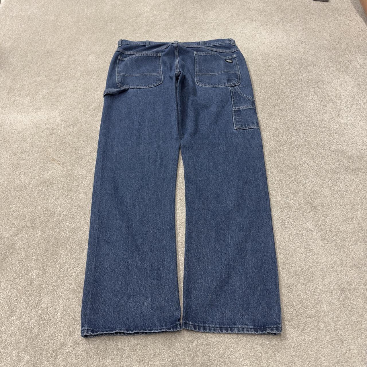 Denim carpenter jeans y2k W38L32 blue Straight leg skater style work cargos