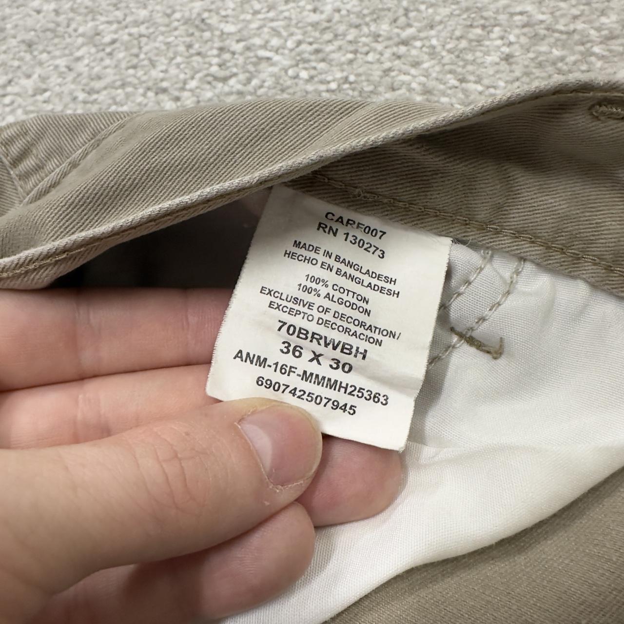 Wrangler cargo pants relaxed y2k khaki Loose straight leg skater work pants