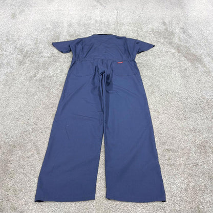 Dickies boilersuit workwear coveralls navy Short sleeve work jumpsuit mechanic overalls