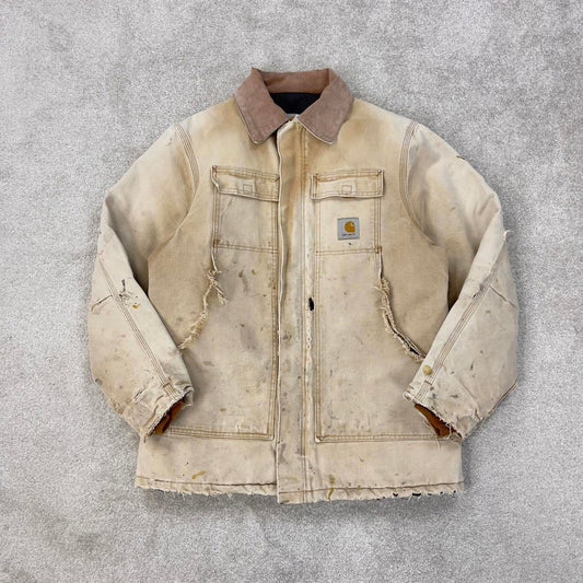 Vintage Tan Carhartt Arctic jacket M
