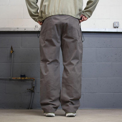 Vintage Y2K Dickies carpenter jeans grey Straight leg canvas skater style cargo pants