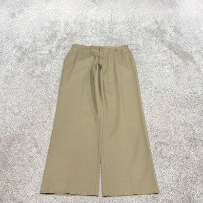 Vintage y2k baggy work pants beige Loose chino style skate trousers Red Kap workwear patch logo