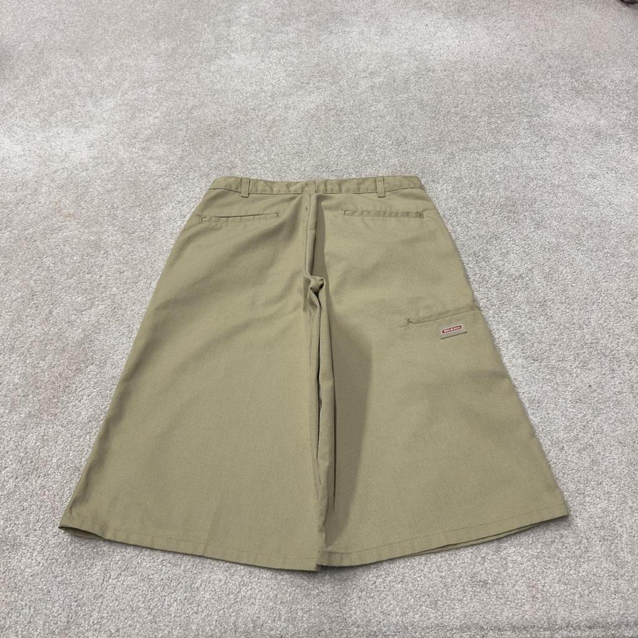 Dickies carpenter chino shorts long leg khaki Chino style skater shorts loose leg festival