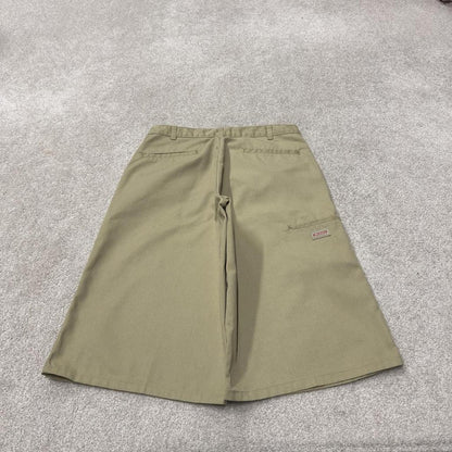 Dickies carpenter chino shorts long leg khaki Chino style skater shorts loose leg festival