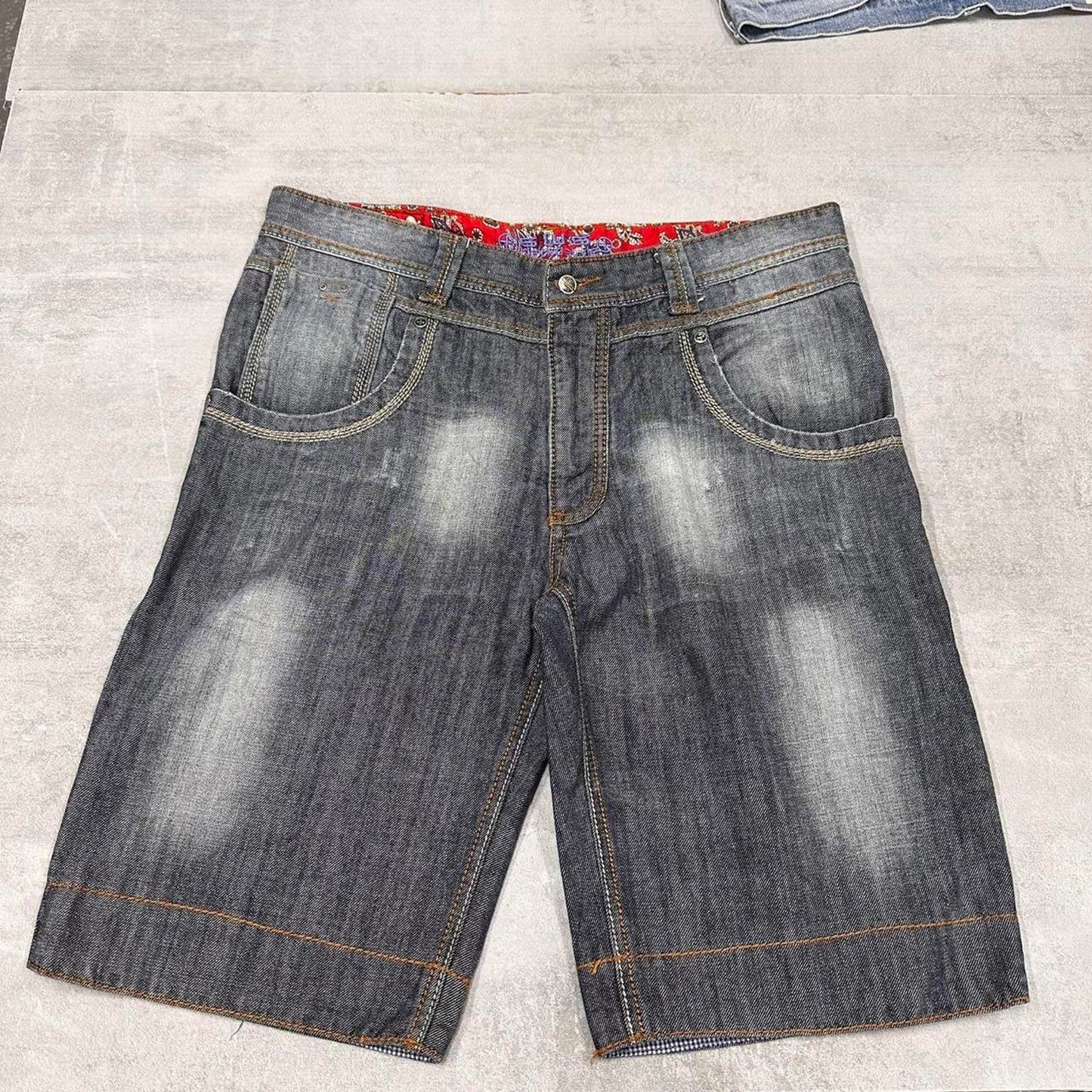 Blue SWS denim shorts W36