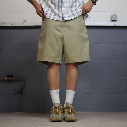 Dickies chino shorts y2k summer khaki Chino style skater shorts loose leg festival