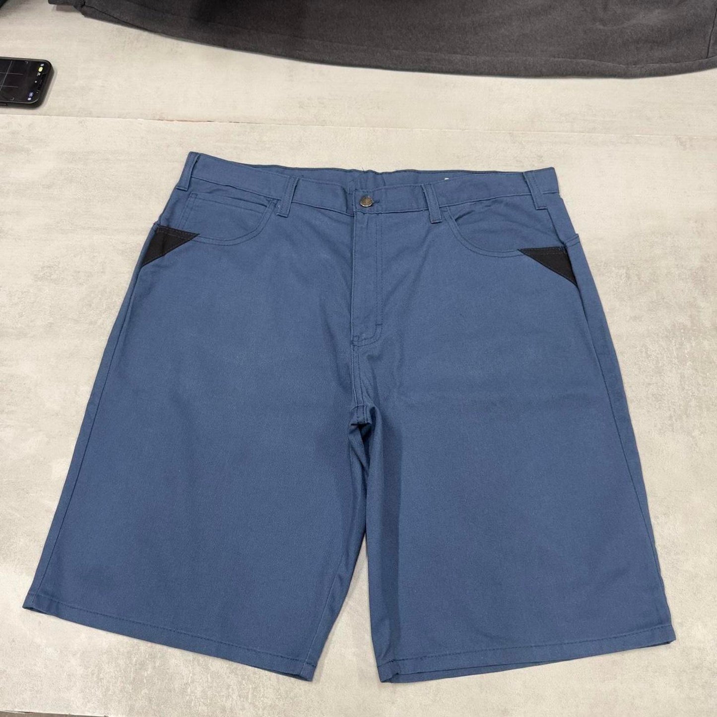 Baggy Blue Dickies shorts W38