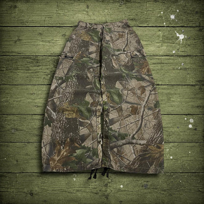 Realtree baggy camo cargo pants y2k khaki Loose Pro Series Hardwoods camouflage utility cargos