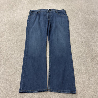 Y2K Carhartt straight leg jeans y2k W40L32 blue Relaxed fit 2000s style workwear jeans