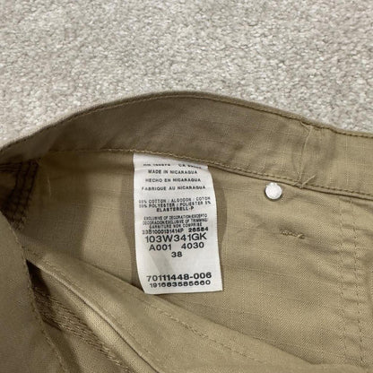 Wrangler baggy cargo shorts carpenter khaki Loose leg skater style summer jorts