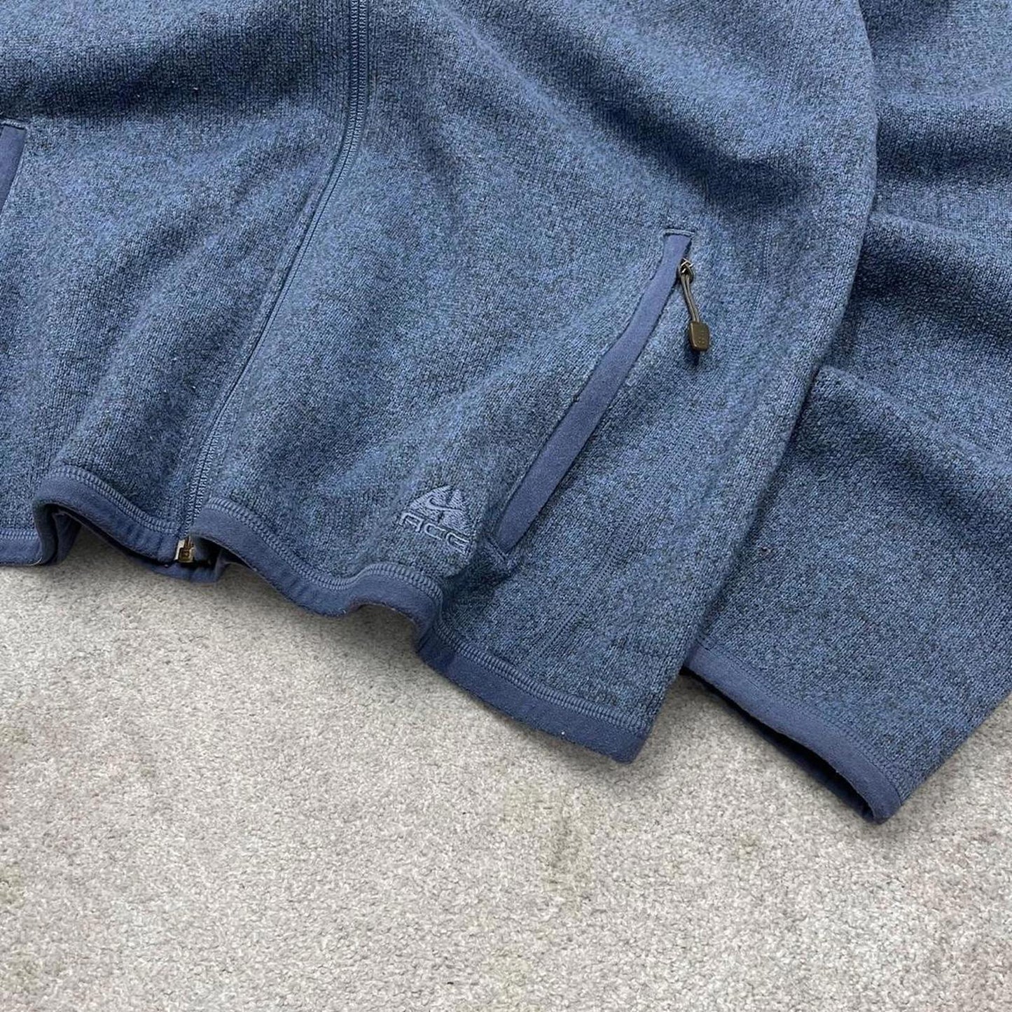 Nike ACG technical fleece XL women's y2k style navy full zip up autumn winter