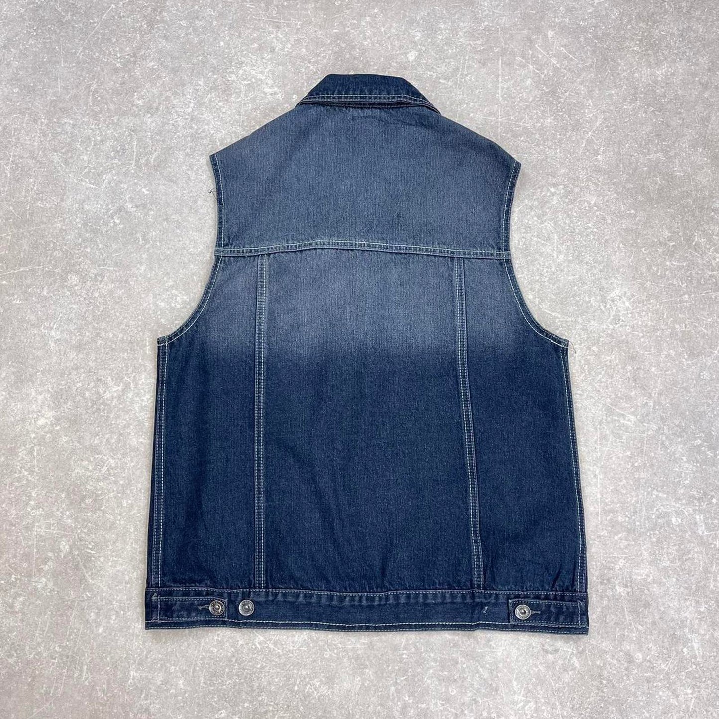 Southpole denim vest Large