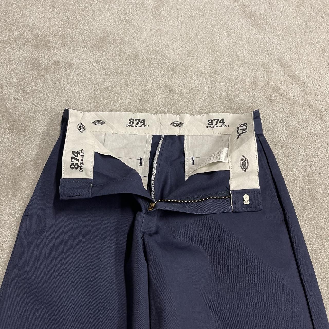 Dickies 874 work pants y2k navy original fit Loose chino 90s skater style trousers