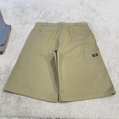 Dickies extra baggy chino shorts carpenter khaki Skater / surf style shorts long wide leg summer