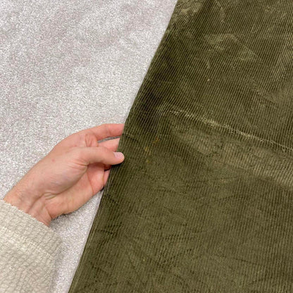 Baggy Orvis corduroy pants W40L31 green wide wale jumbo cord trousers 90s skater style