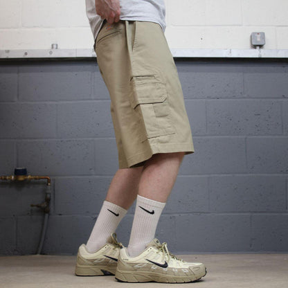Dickies baggy cargo shorts khaki Twill chino skater style shorts wide leg