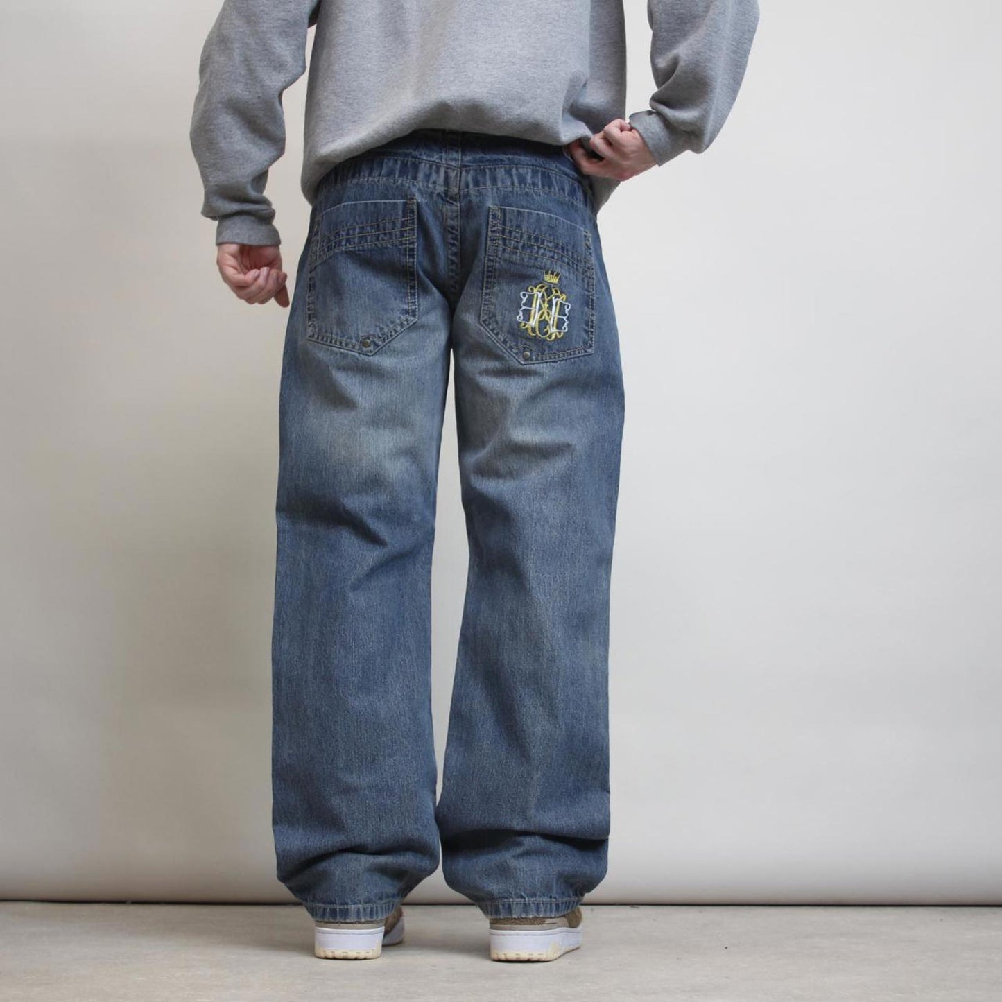 Enyce jeans W34 L32 blue loose y2k hip hop jeans