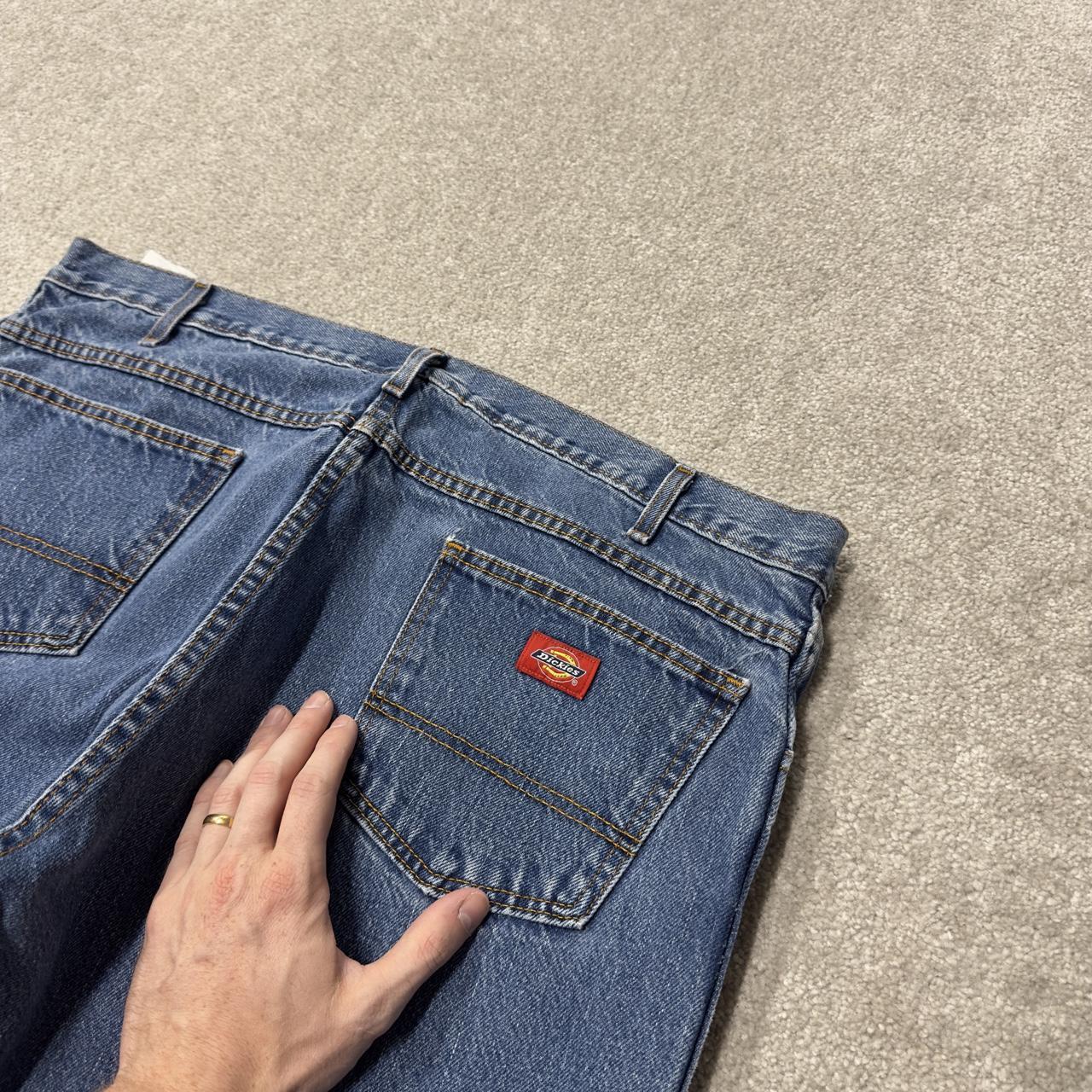 Dickies jeans y2k skater blue denim Loose straight leg denim 5 pocket workwear pants