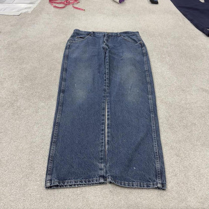 Vintage Wrangler jeans blue Straight leg 5 pocket workwear jeans