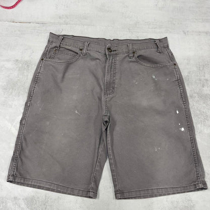 Grey Dickies carpenter jorts W36