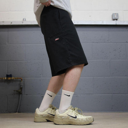 Dickies baggy carpenter shorts black Twill chino skater style shorts loose long leg