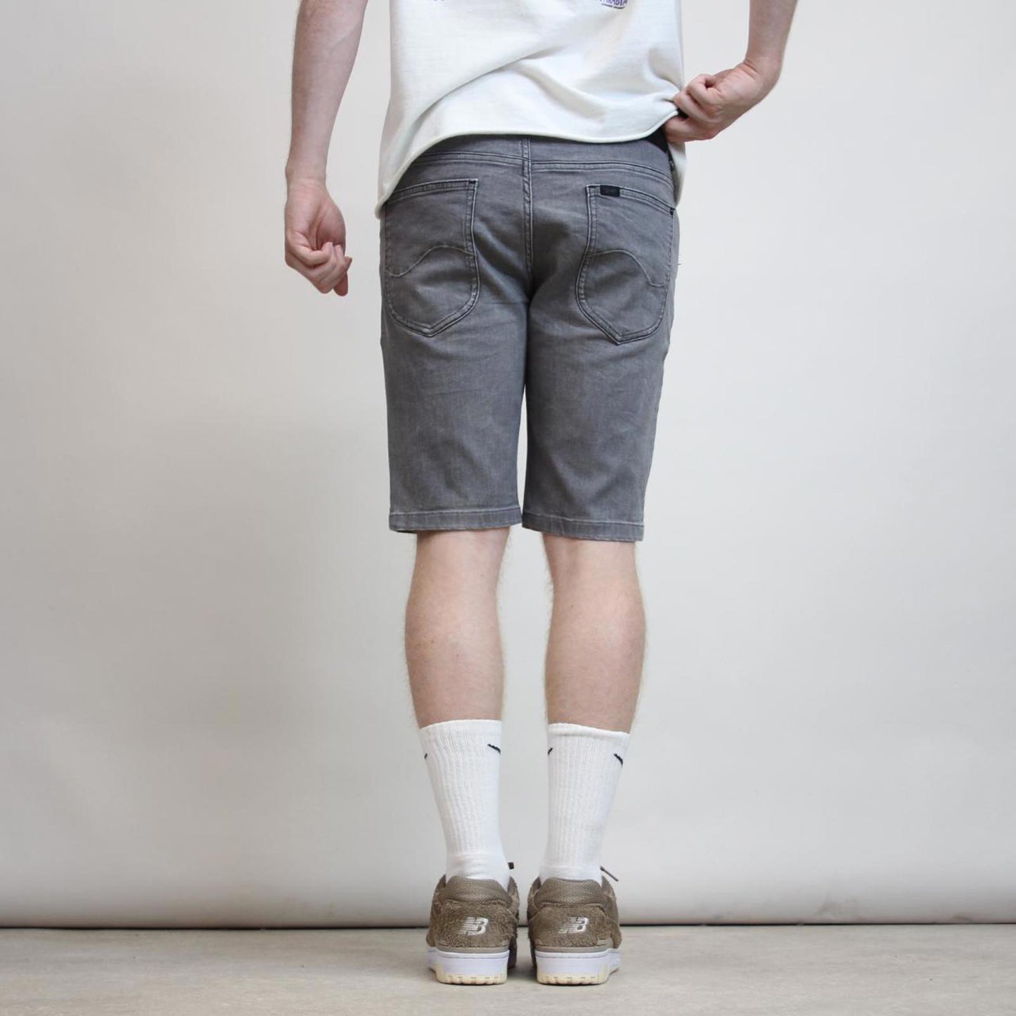Mens grey Lee jorts W32