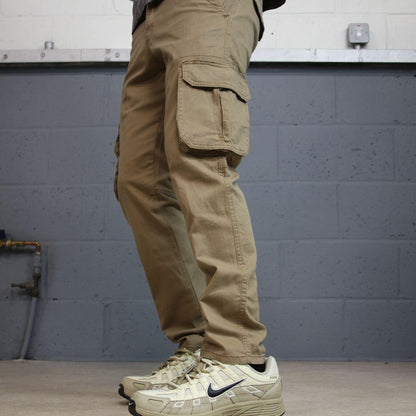 Wrangler cargo pants y2k khaki W30L30 Regular taper fit skater work pants