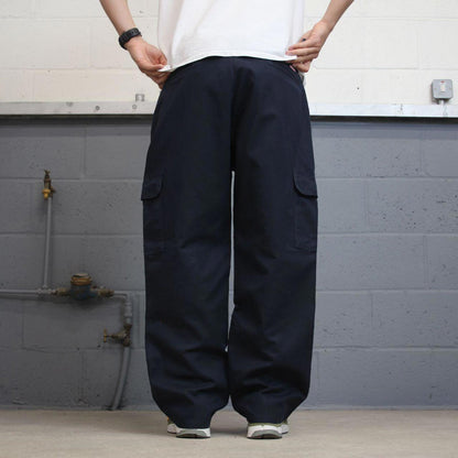 Baggy Dickies cargo trousers W40L30 navy chino style skater cargo pants