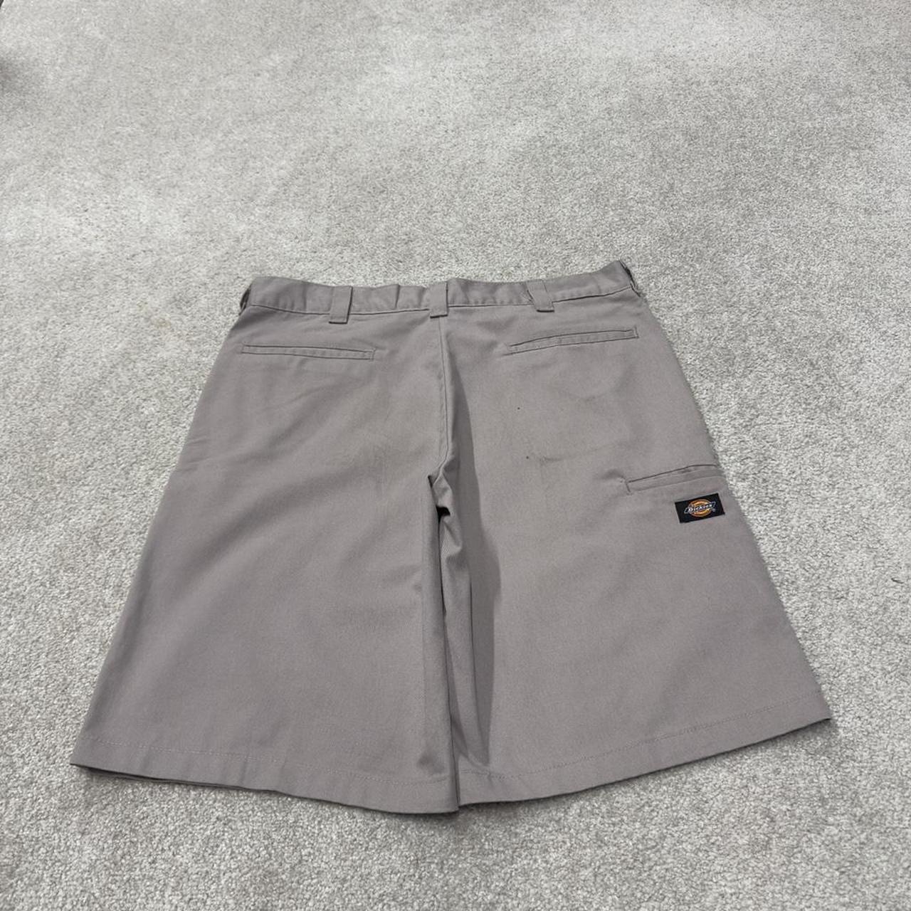 Dickies carpenter shorts long leg grey Twill chino skater style shorts loose leg